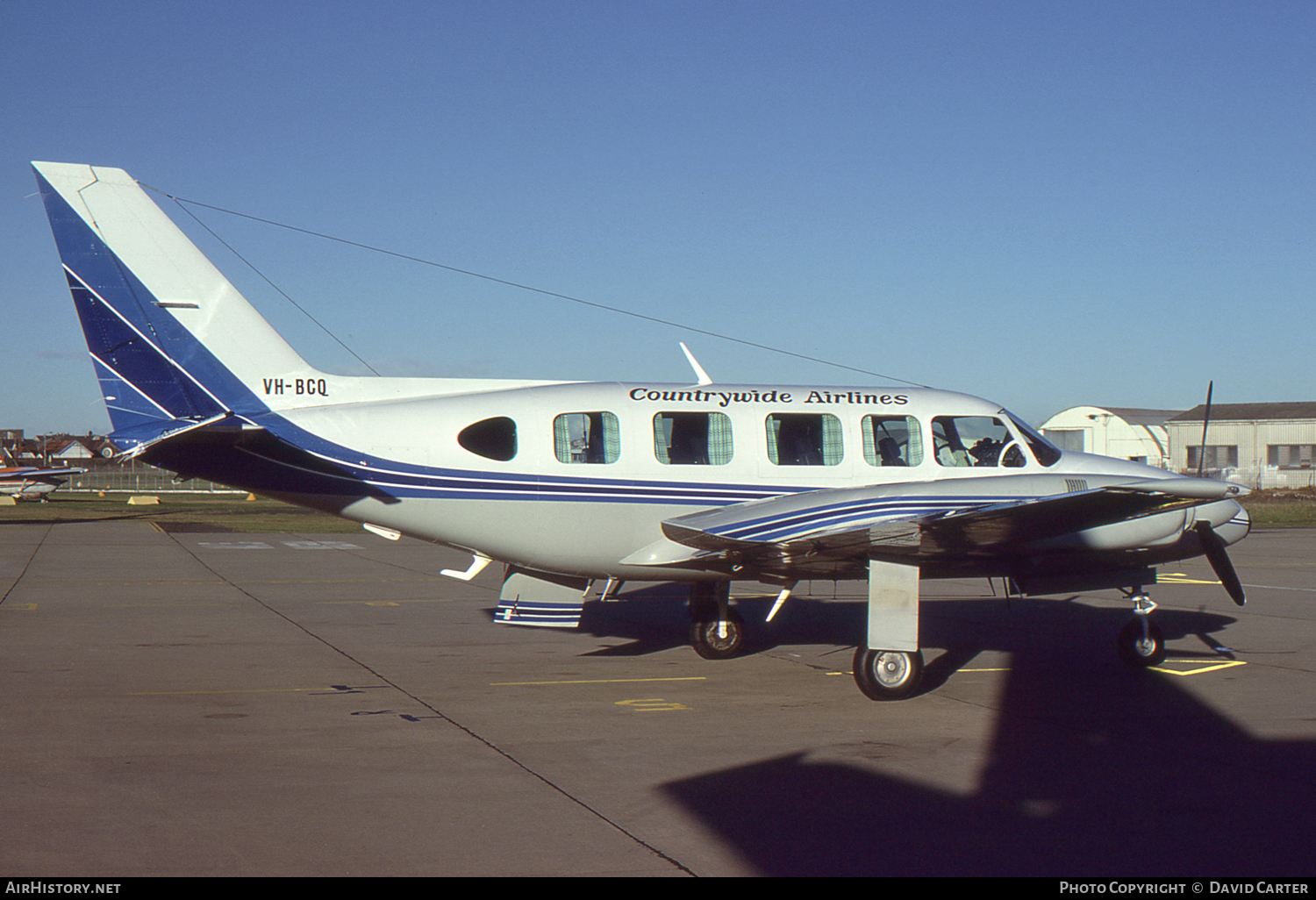 Aircraft Photo of VH-BCQ | Piper PA-31-350 Navajo Chieftain | Countrywide Airlines | AirHistory.net #54587