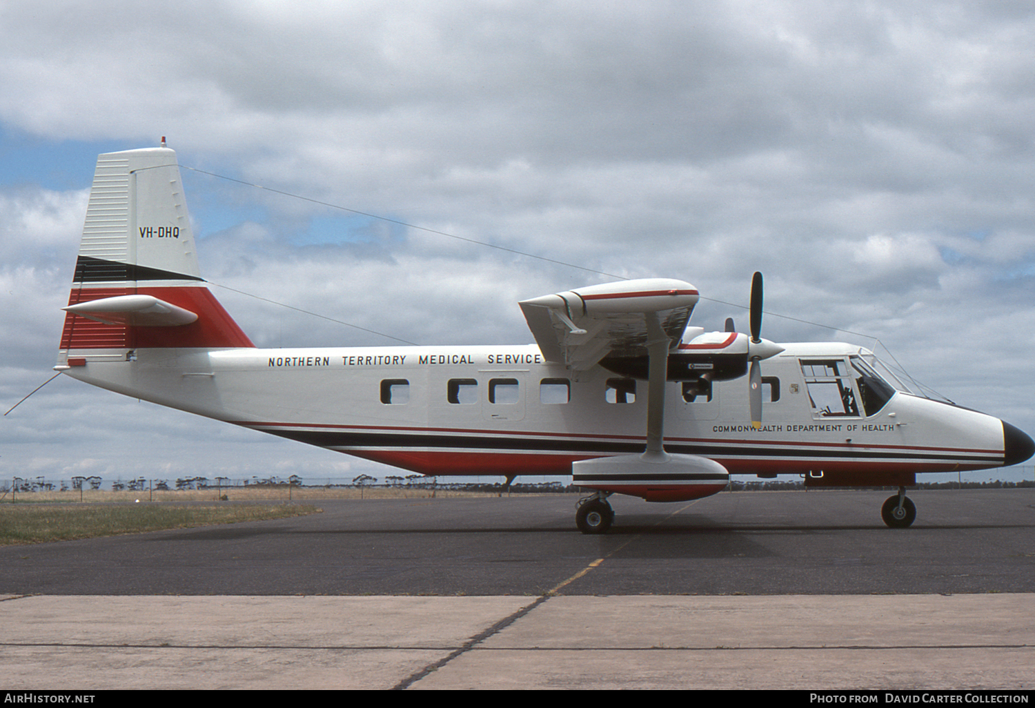 Aircraft Photo of VH-DHQ | GAF N-24A Nomad | Northern Territory Medical Service | AirHistory.net #54593