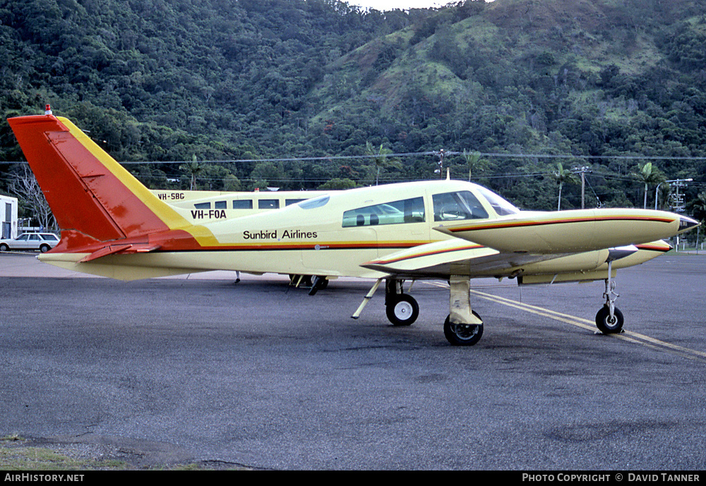 Aircraft Photo of VH-FOA | Cessna 310R | Sunbird Airlines | AirHistory.net #54598