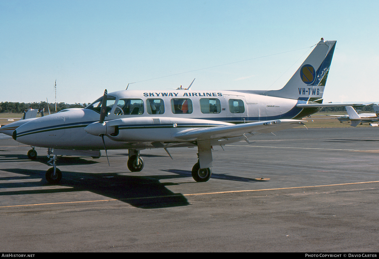 Aircraft Photo of VH-TWB | Piper PA-31-350 Navajo Chieftain | Skyway Airlines | AirHistory.net #54610
