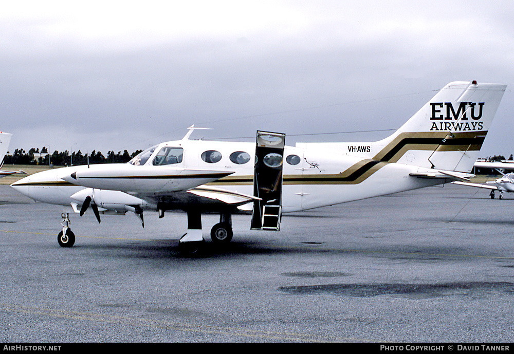 Aircraft Photo of VH-AWS | Cessna 402B Businessliner | Emu Airways | AirHistory.net #54613