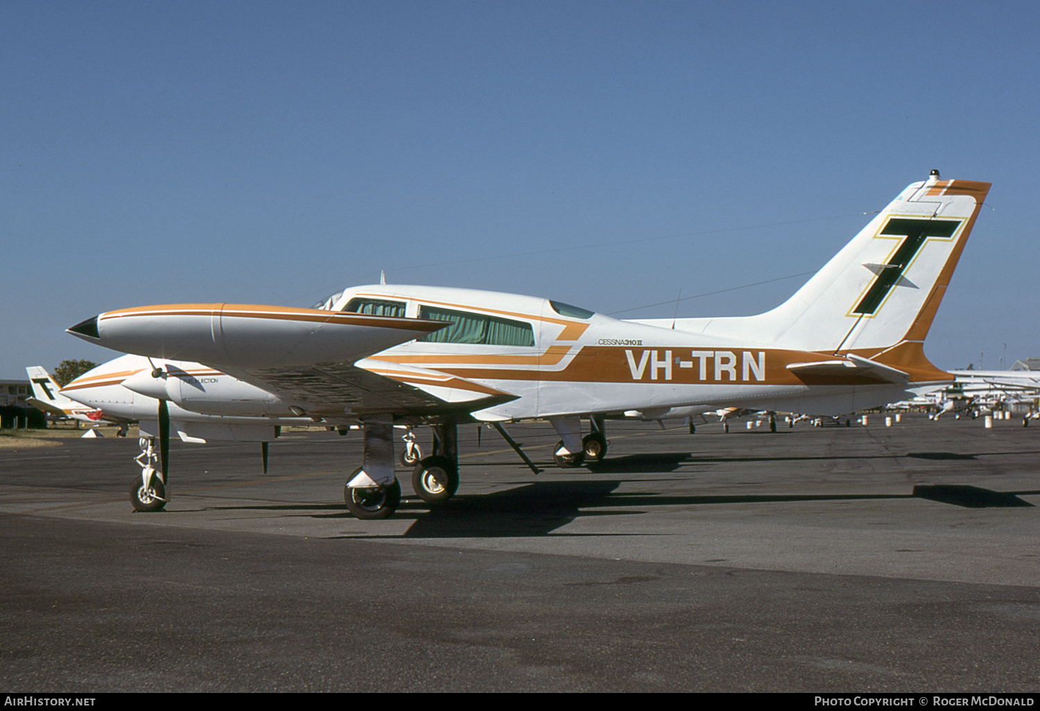 Aircraft Photo of VH-TRN | Cessna 310R | Trans West Airlines | AirHistory.net #54616