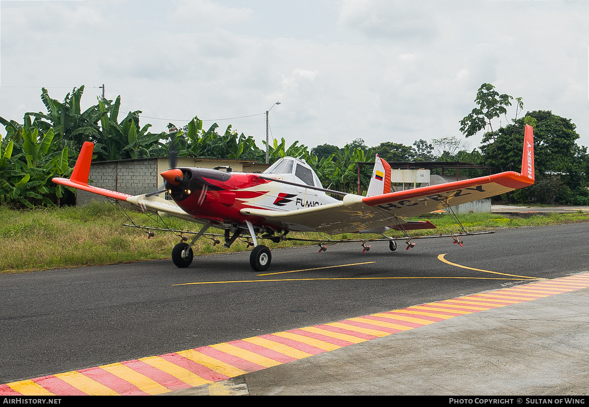 Aircraft Photo of HC-BZY | Cessna T188C Ag Husky | Fumicar | AirHistory.net #54620