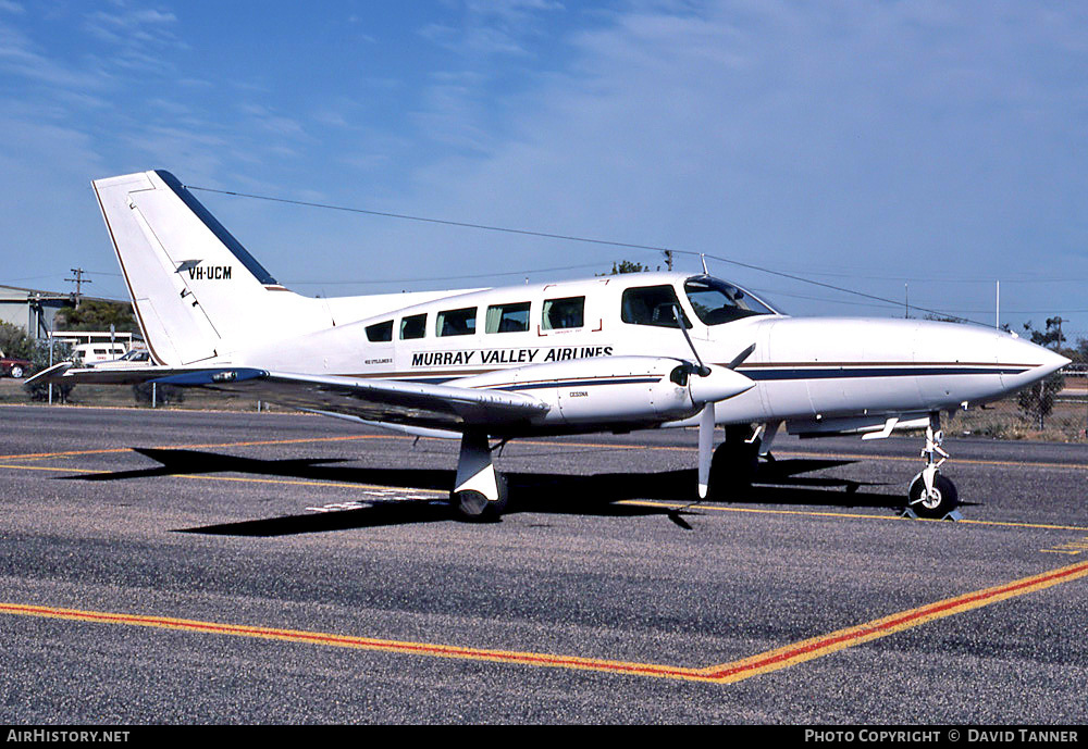 Aircraft Photo of VH-UCM | Cessna 402C Businessliner | Murray Valley Airlines - MVA | AirHistory.net #54624