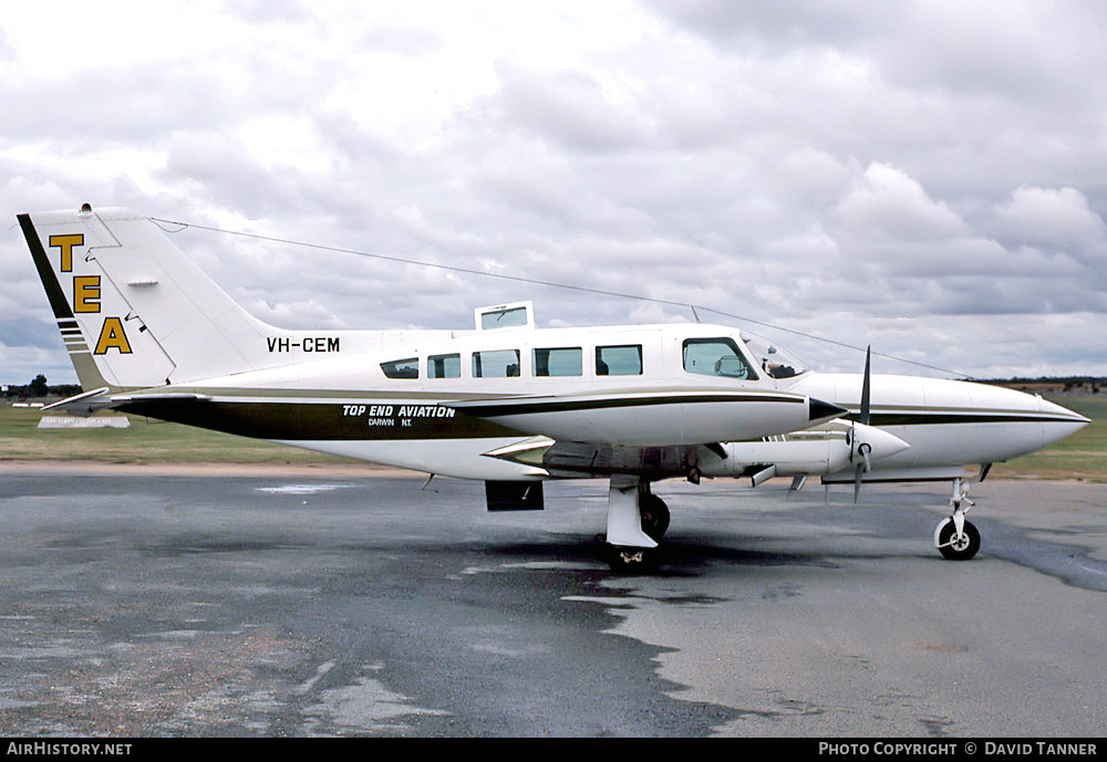 Aircraft Photo of VH-CEM | Cessna 402B | Top End Aviation - TEA | AirHistory.net #54633
