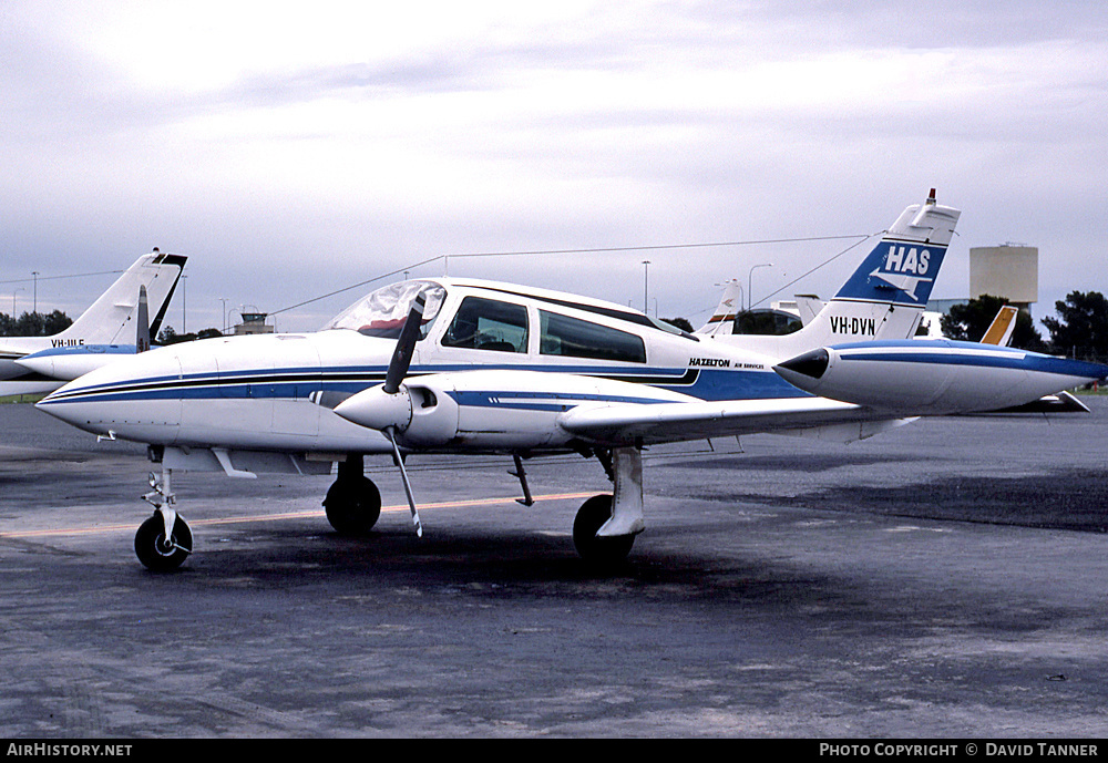 Aircraft Photo of VH-DVN | Cessna 310R | Hazelton Air Services - HAS | AirHistory.net #54636