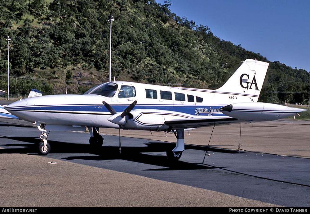 Aircraft Photo of VH-DTV | Cessna 402B Businessliner | Greig's Aviation | AirHistory.net #54664