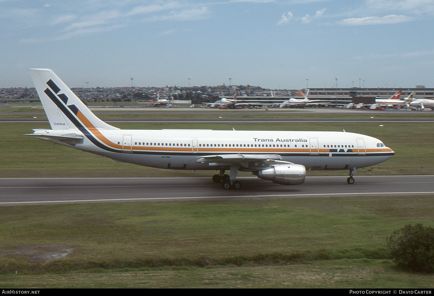 Aircraft Photo of VH-TAB | Airbus A300B4-203 | Trans-Australia Airlines - TAA | AirHistory.net #54665