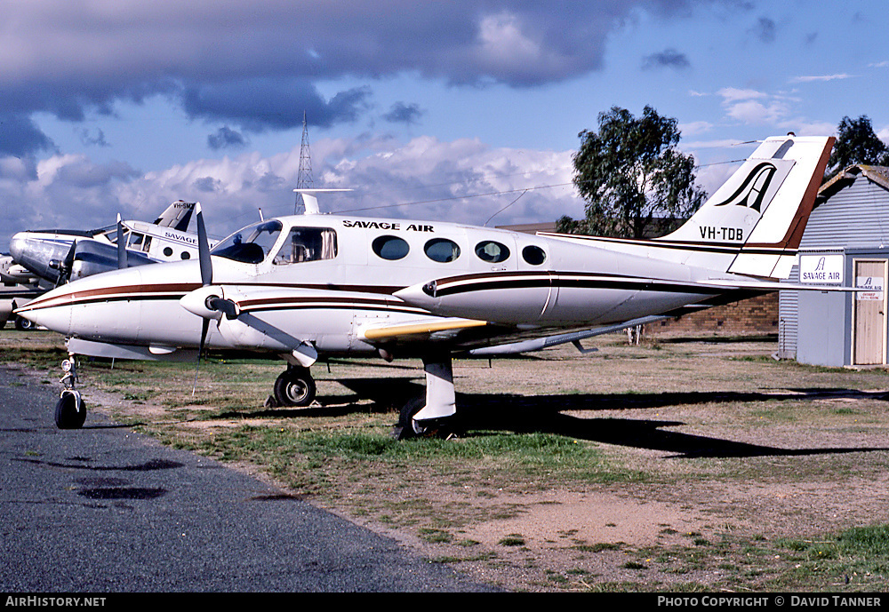 Aircraft Photo of VH-TDB | Cessna 411 | Savage Air | AirHistory.net #54667