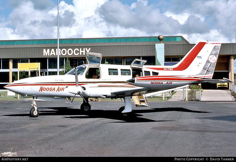 Aircraft Photo of VH-TWF | Cessna 402B Businessliner | Noosa Air | AirHistory.net #54673