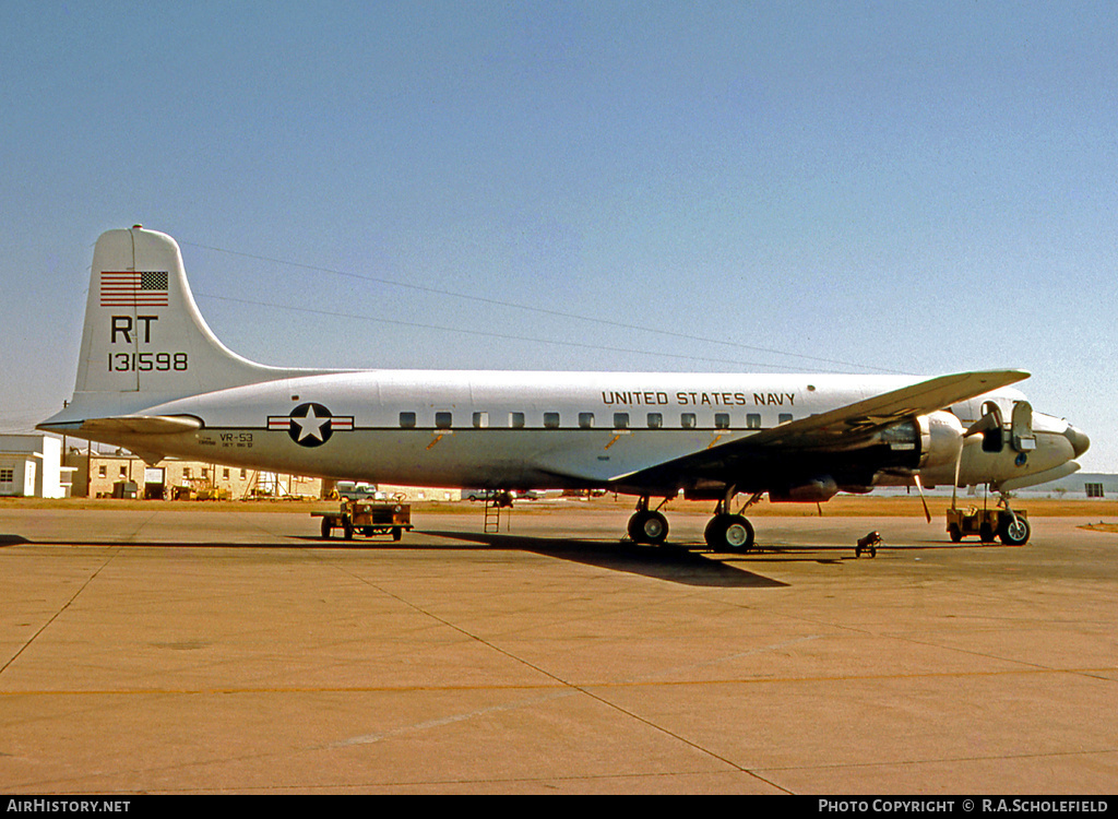 Aircraft Photo of 131598 | Douglas C-118B Liftmaster (DC-6A) | USA - Navy | AirHistory.net #54685