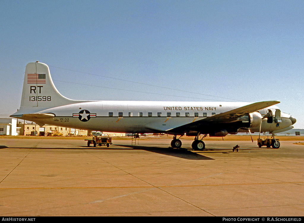 Aircraft Photo of 131598 | Douglas C-118B Liftmaster | USA - Navy | AirHistory.net #54685