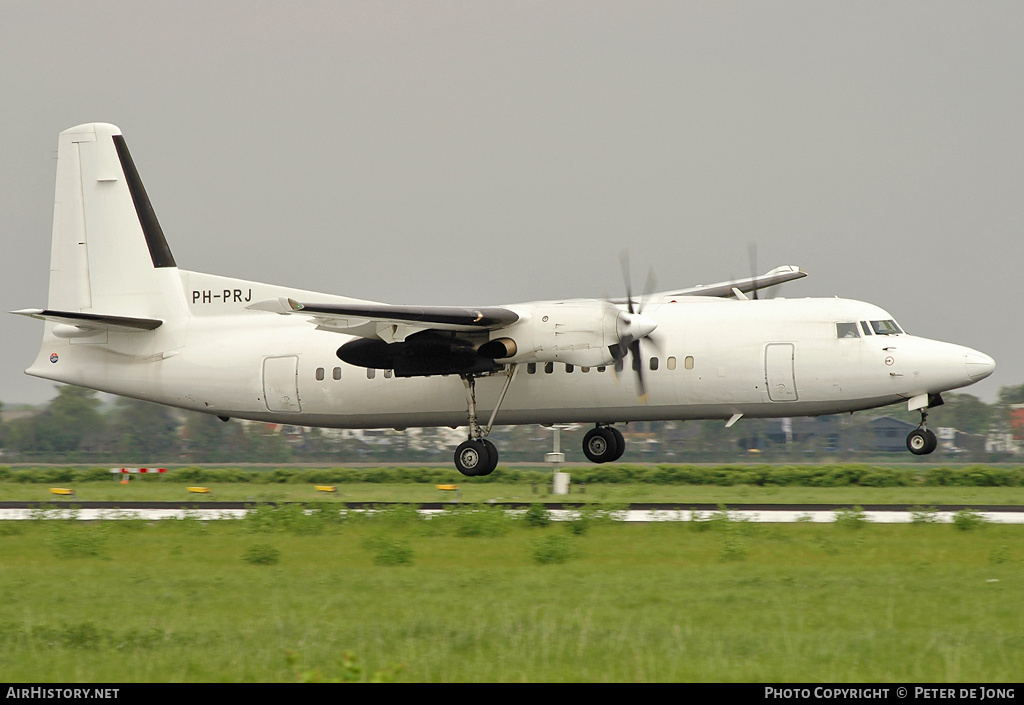 Aircraft Photo of PH-PRJ | Fokker 50 | AirHistory.net #54687