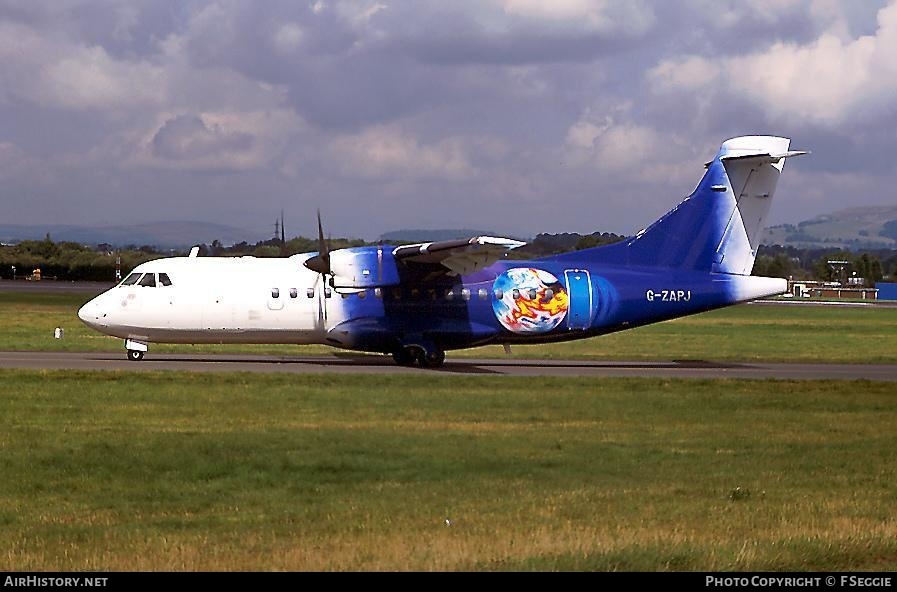 Aircraft Photo of G-ZAPJ | ATR ATR-42-300 | Titan Airways | AirHistory.net #54715