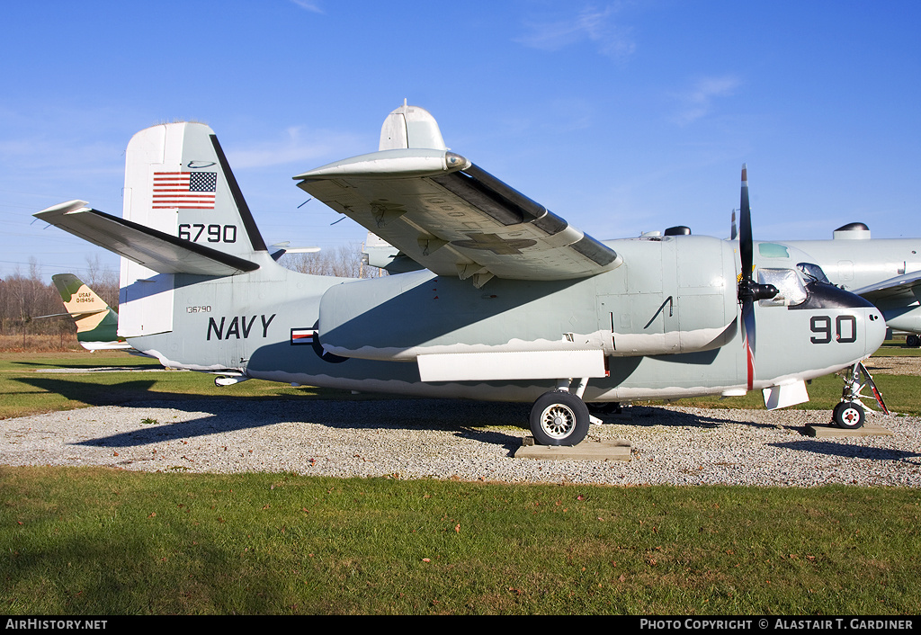 Aircraft Photo of 136790 | Grumman C-1A Trader (TF-1) | USA - Navy | AirHistory.net #54721