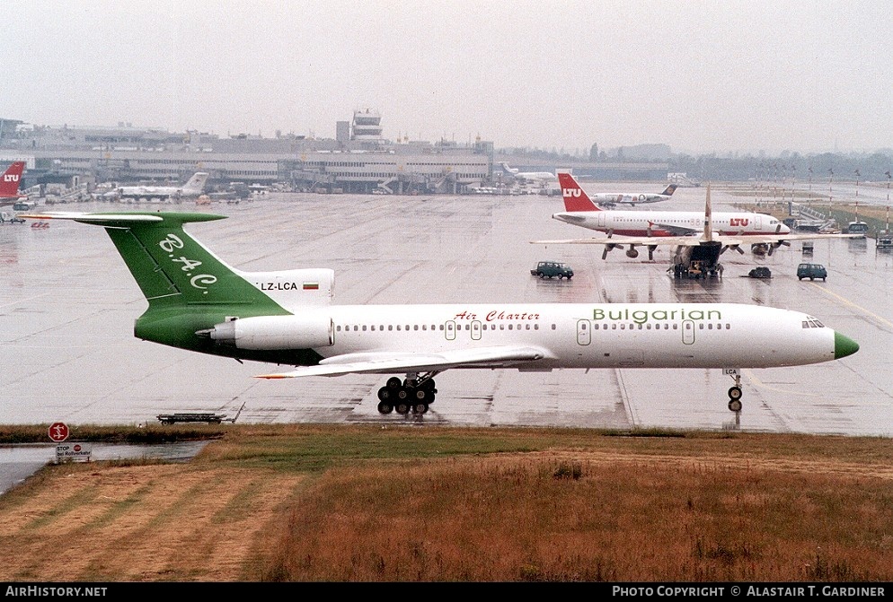 Aircraft Photo of LZ-LCA | Tupolev Tu-154M | Bulgarian Air Charter | AirHistory.net #54726