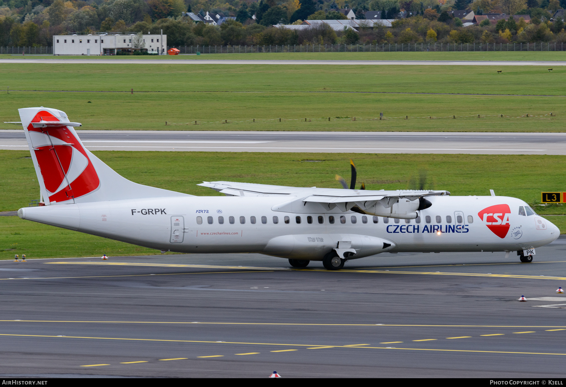 Aircraft Photo of F-GRPK | ATR ATR-72-500 (ATR-72-212A) | ČSA - Czech Airlines | AirHistory.net #54732