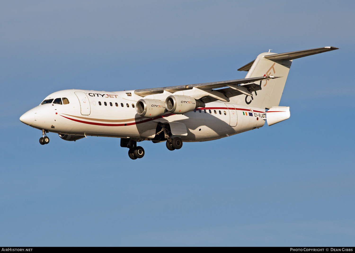 Aircraft Photo of EI-RJU | BAE Systems Avro 146-RJ85 | CityJet | AirHistory.net #54753