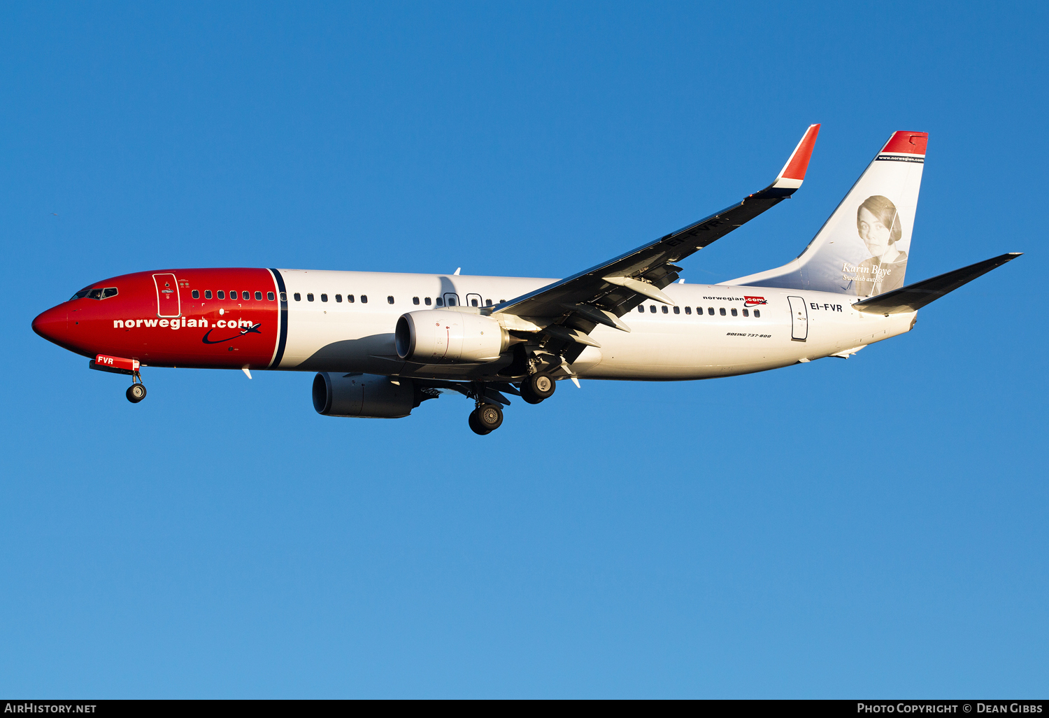 Aircraft Photo of EI-FVR | Boeing 737-8JP | Norwegian | AirHistory.net #54755