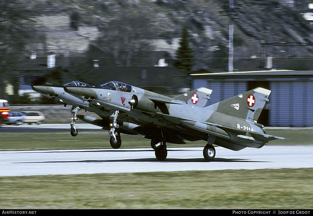 Aircraft Photo of R-2118 | Dassault Mirage IIIRS | Switzerland - Air Force | AirHistory.net #54758