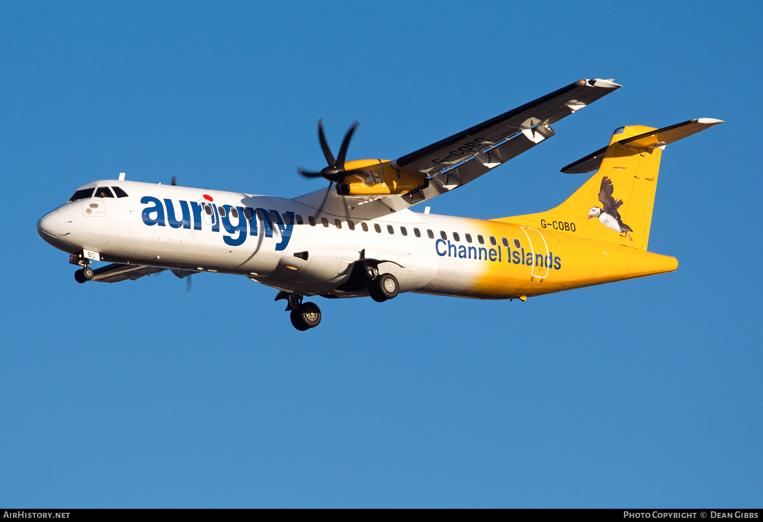 Aircraft Photo of G-COBO | ATR ATR-72-500 (ATR-72-212A) | Aurigny Air Services | AirHistory.net #54763
