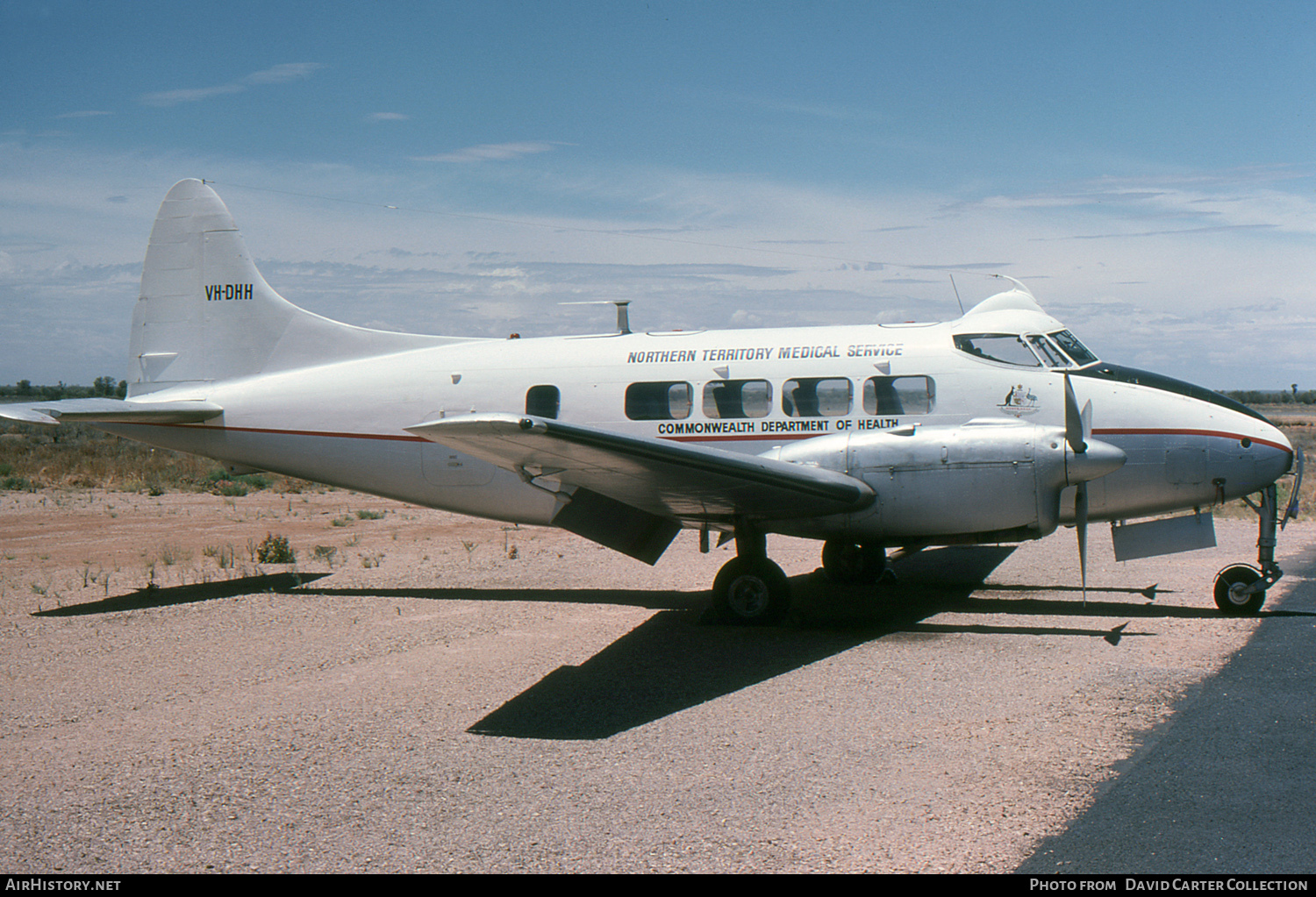 Aircraft Photo of VH-DHH | De Havilland D.H. 104 Dove 6 | Commonwealth Department Of Health | AirHistory.net #54772