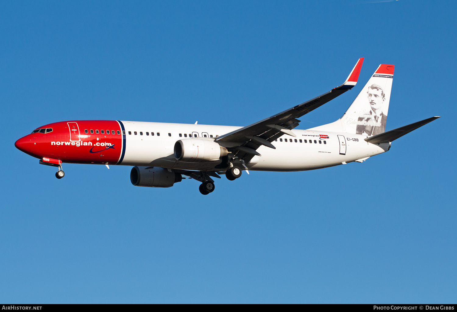 Aircraft Photo of EI-GBB | Boeing 737-86N | Norwegian | AirHistory.net #54773