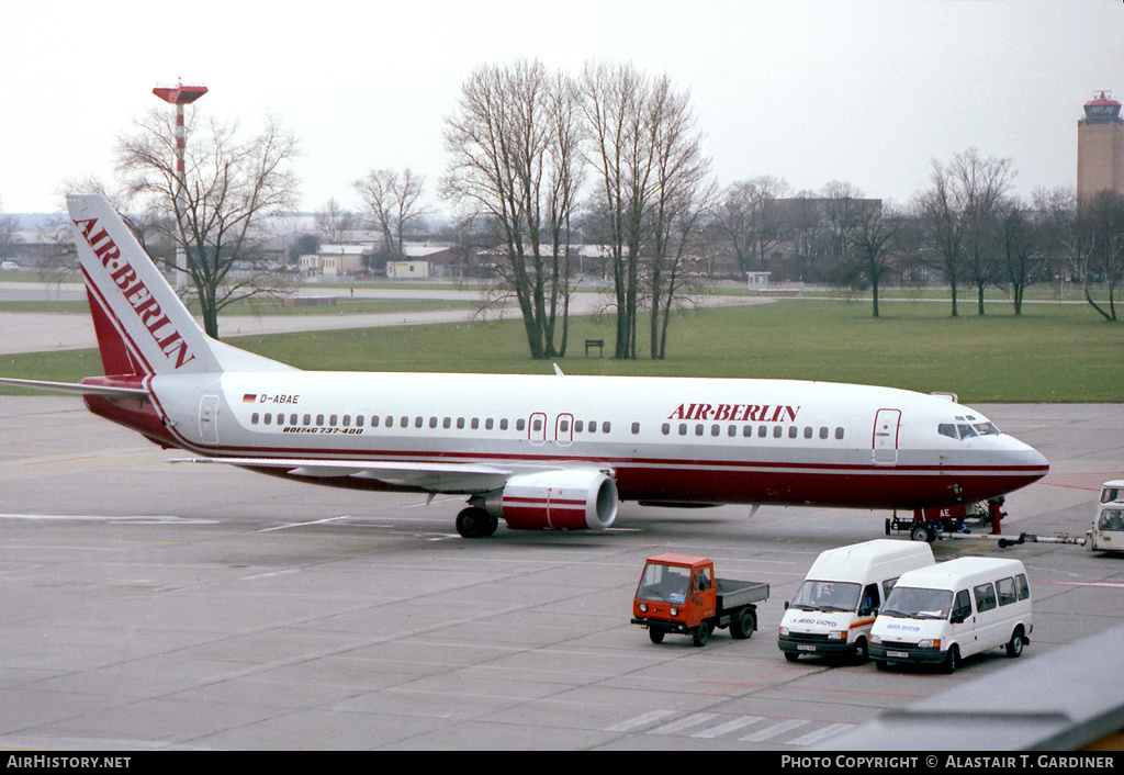 Aircraft Photo of D-ABAE | Boeing 737-46J | Air Berlin | AirHistory.net #54775