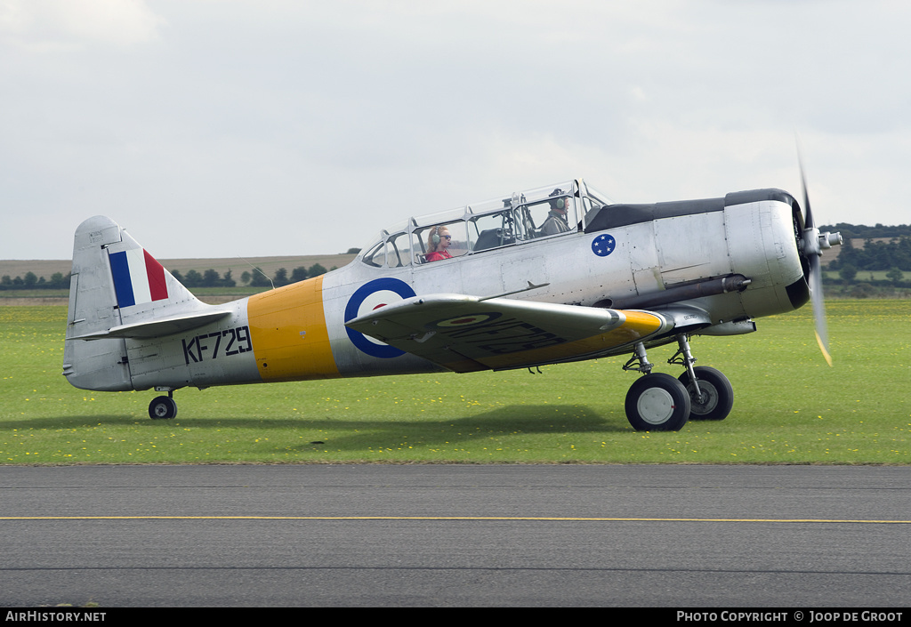 Aircraft Photo of G-BJST / KF729 | North American T-6H Harvard Mk IV | UK - Air Force | AirHistory.net #54778