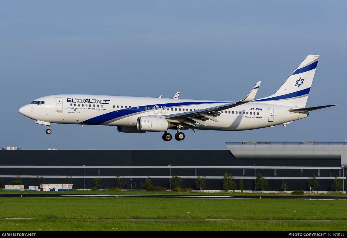 Aircraft Photo of 4X-EHB | Boeing 737-958/ER | El Al Israel Airlines | AirHistory.net #54779