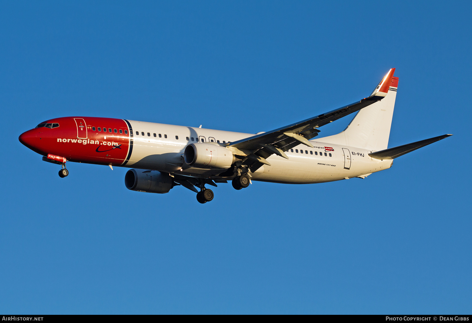 Aircraft Photo of EI-FHJ | Boeing 737-8JP | Norwegian | AirHistory.net #54786