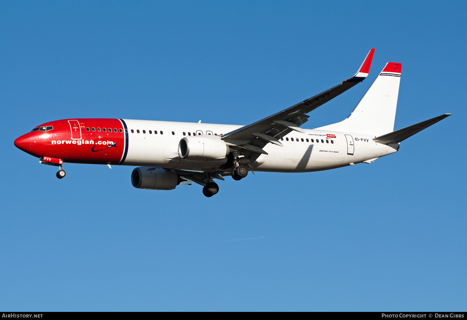 Aircraft Photo of EI-FVV | Boeing 737-8JP | Norwegian | AirHistory.net #54793