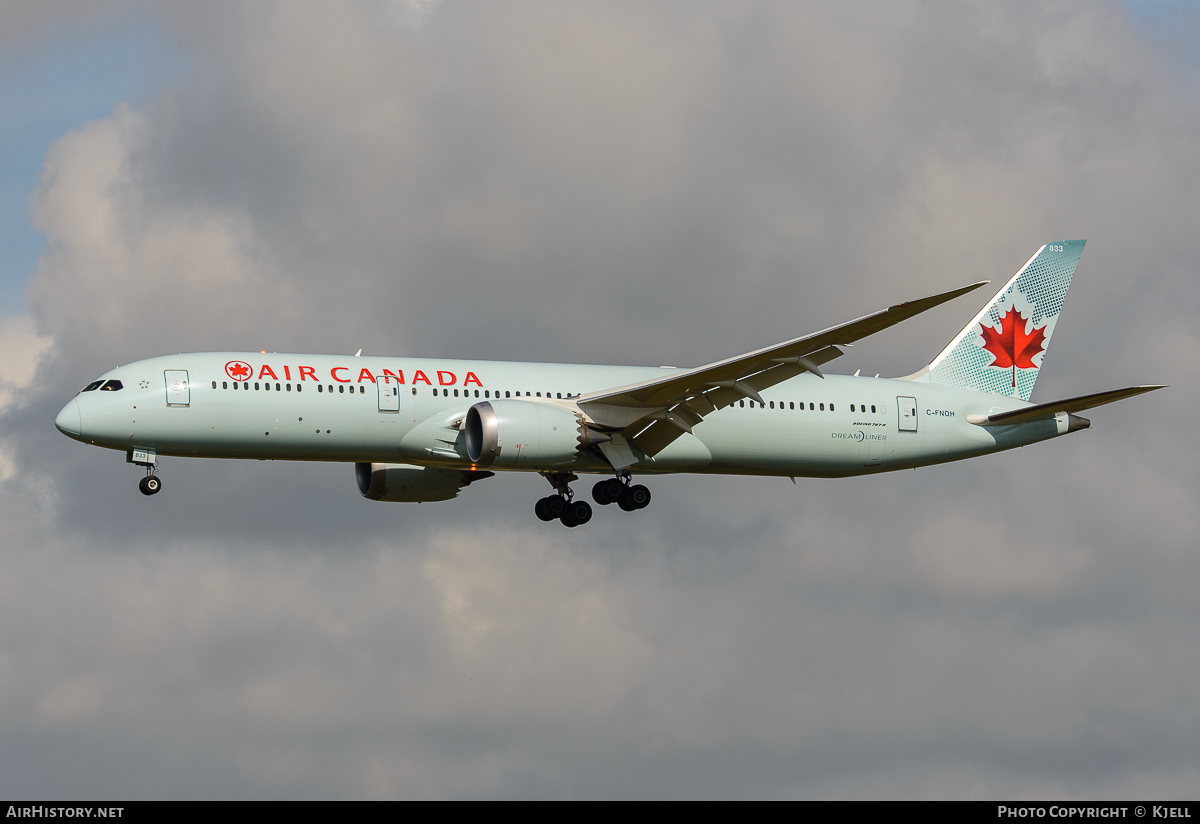 Aircraft Photo of C-FNOH | Boeing 787-9 Dreamliner | Air Canada | AirHistory.net #54822