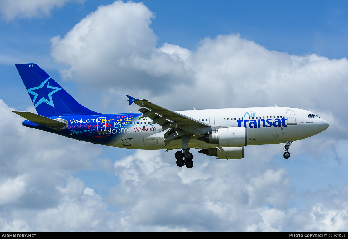 Aircraft Photo of C-GTSY | Airbus A310-304 | Air Transat | AirHistory.net #54836