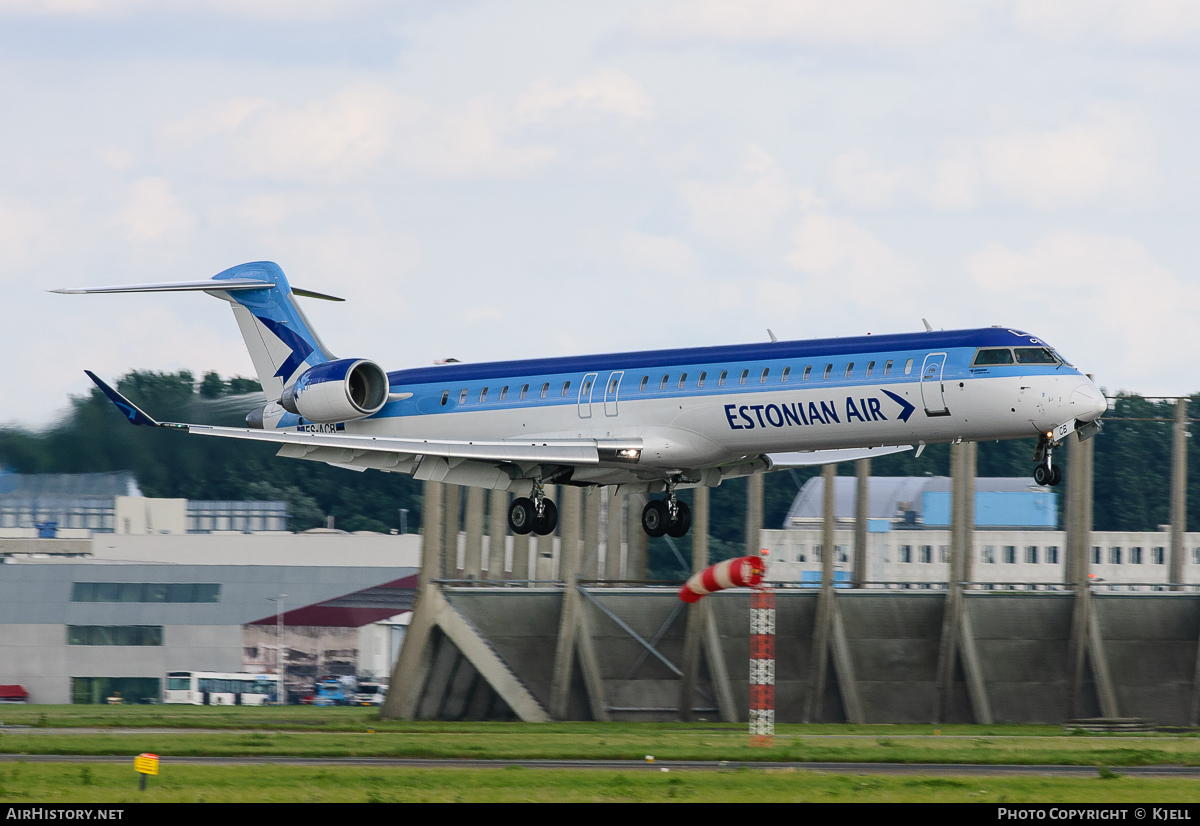 Aircraft Photo of ES-ACB | Bombardier CRJ-900 NG (CL-600-2D24) | Estonian Air | AirHistory.net #54843