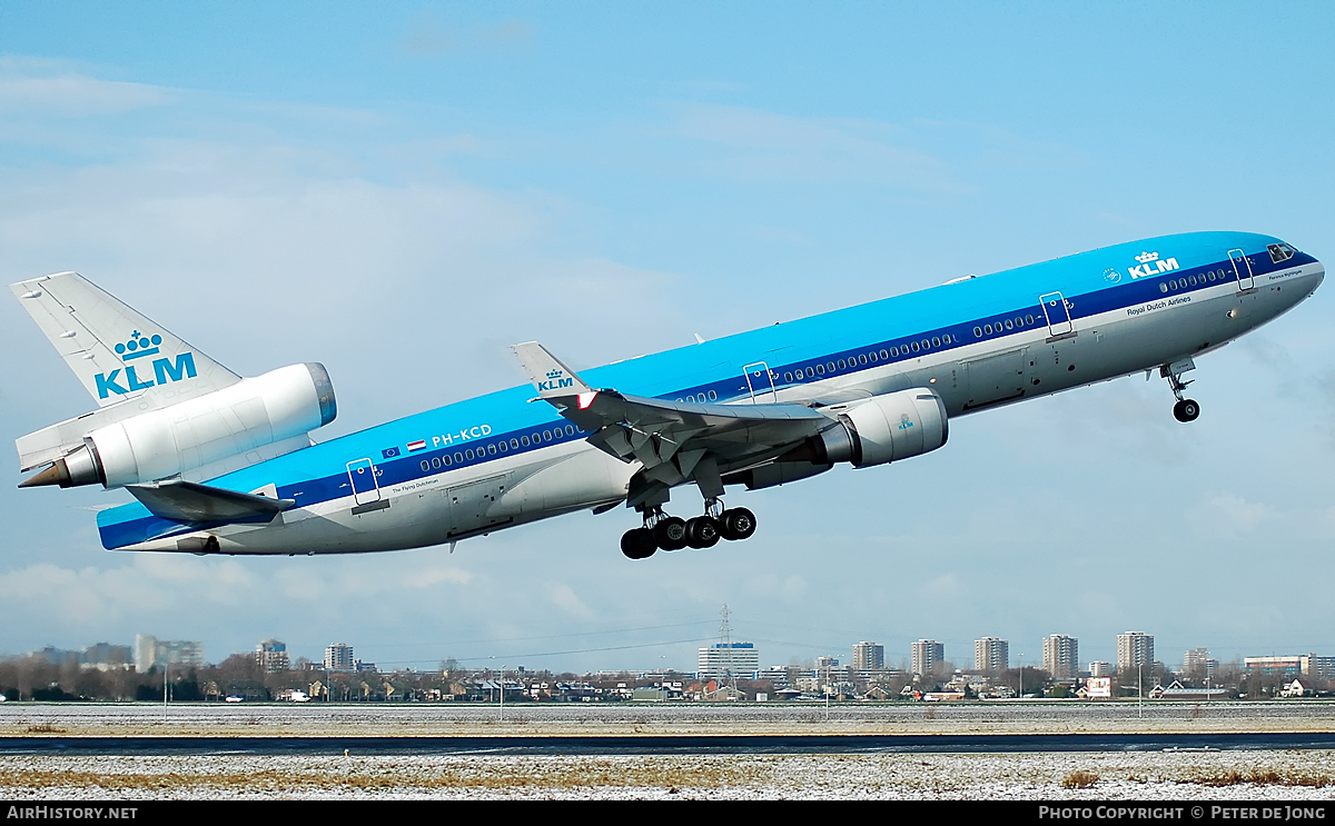Aircraft Photo of PH-KCD | McDonnell Douglas MD-11 | KLM - Royal Dutch Airlines | AirHistory.net #54845