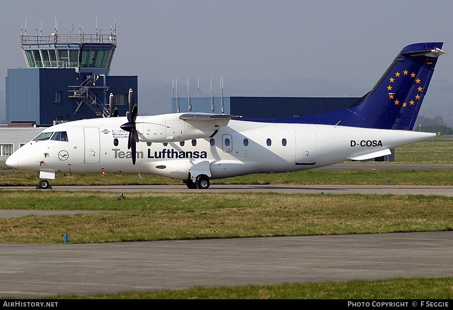 Aircraft Photo of D-COSA | Dornier 328-110 | Team Lufthansa | AirHistory.net #54850