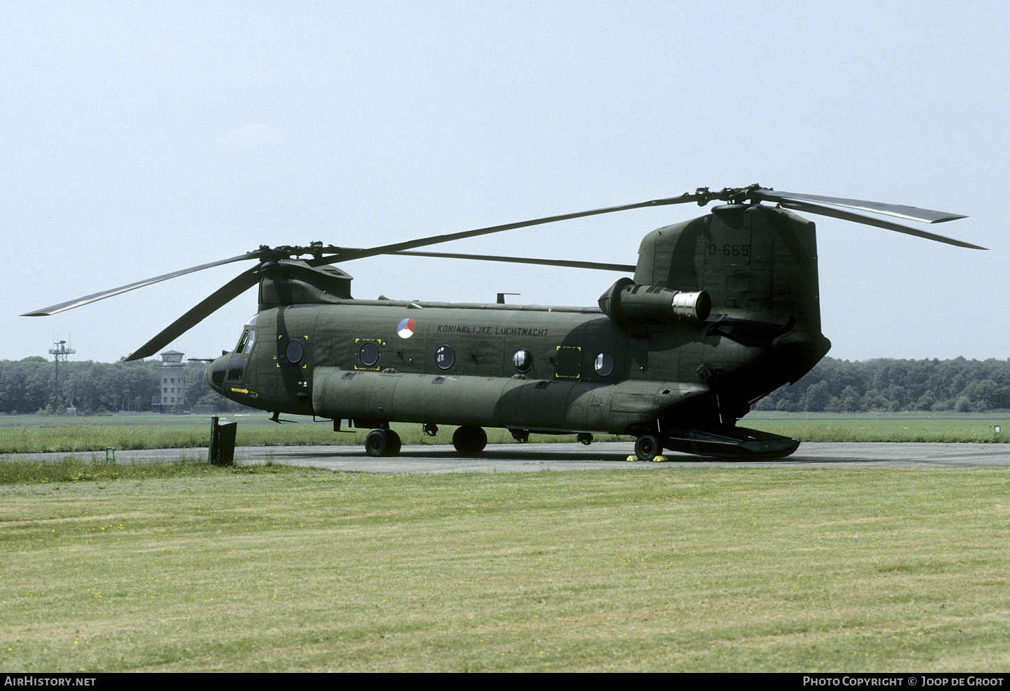 Aircraft Photo of D-665 | Boeing CH-47D Chinook (414) | Netherlands - Air Force | AirHistory.net #54859