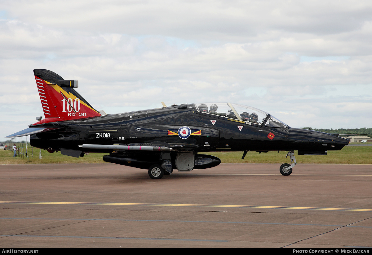 Aircraft Photo of ZK018 | BAE Systems Hawk T2 | UK - Air Force | AirHistory.net #54901