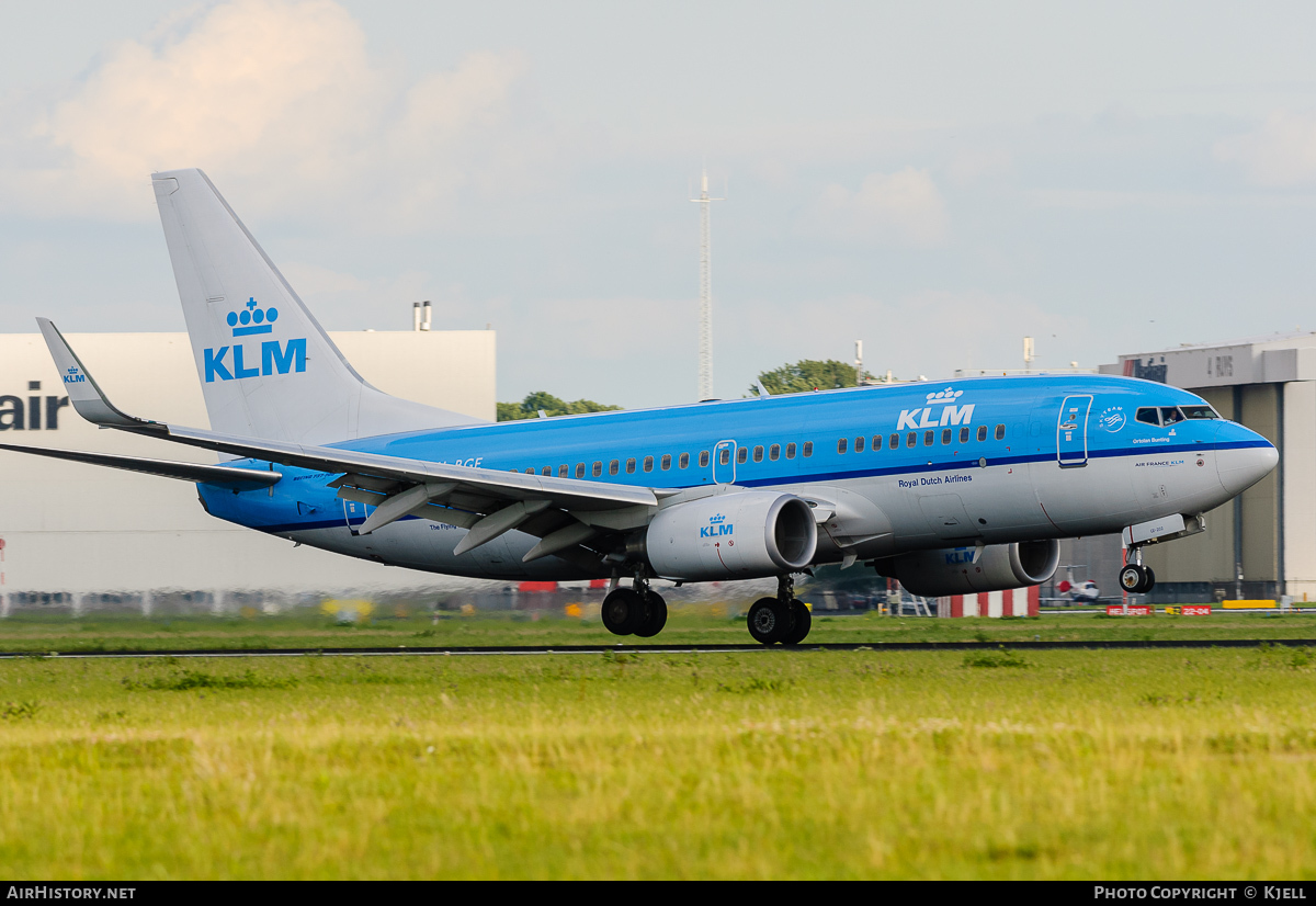 Aircraft Photo of PH-BGE | Boeing 737-7K2 | KLM - Royal Dutch Airlines | AirHistory.net #54908