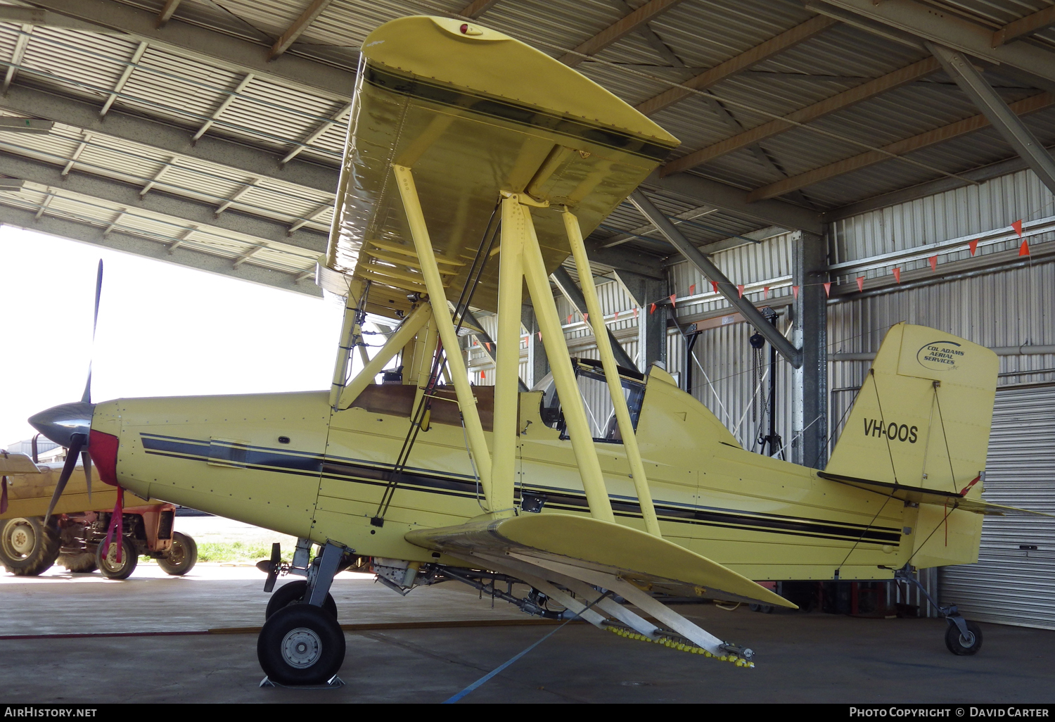 Aircraft Photo of VH-OOS | Grumman G-164B Super Ag-Cat B | Col Adams Aerial Services | AirHistory.net #54912