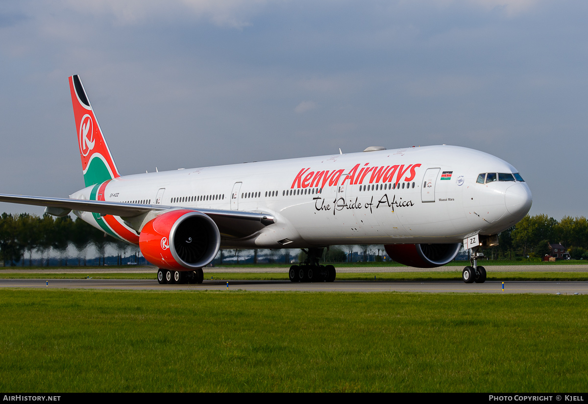 Aircraft Photo of 5Y-KZZ | Boeing 777-36N/ER | Kenya Airways | AirHistory.net #54913
