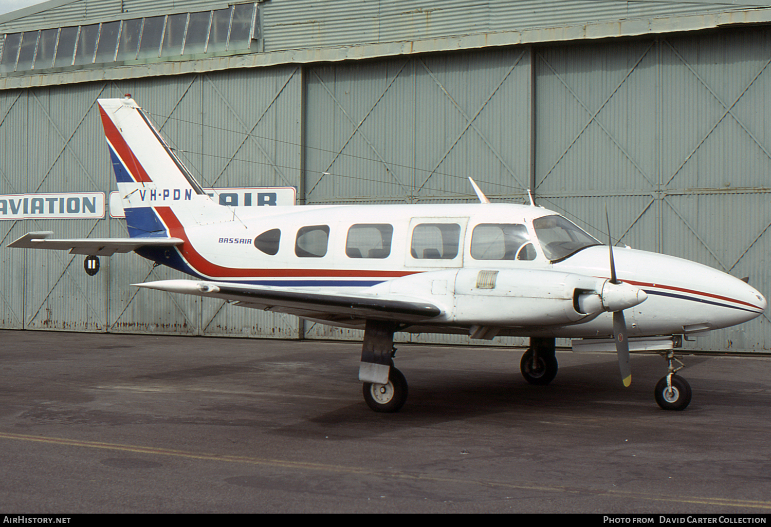 Aircraft Photo of VH-PDN | Piper PA-31-310 Navajo | Bassair | AirHistory.net #54915