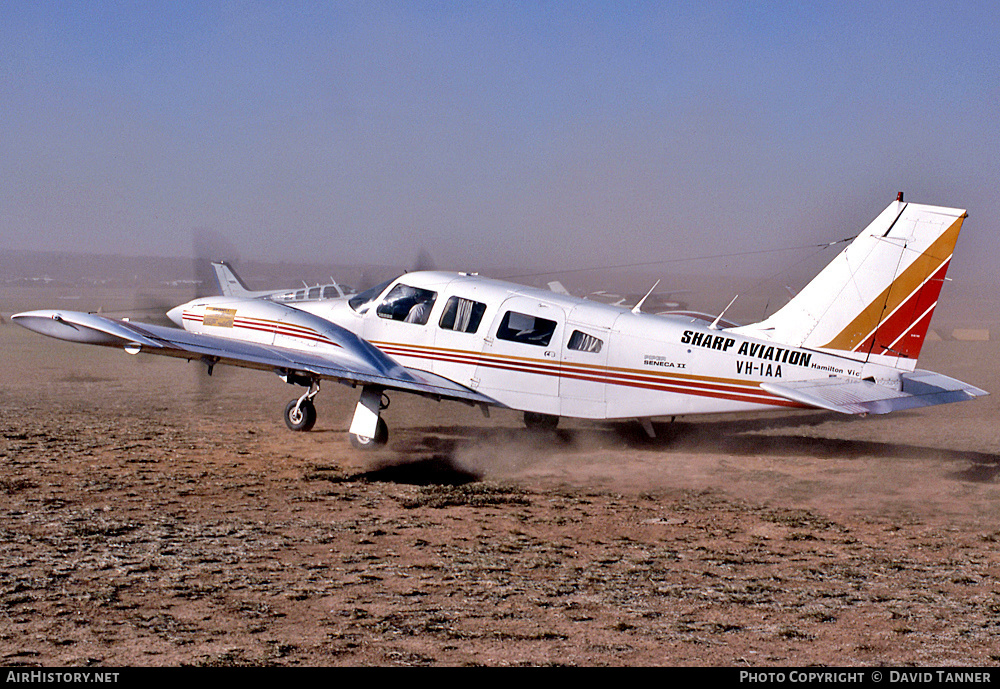 Aircraft Photo of VH-IAA | Piper PA-34-200T Seneca II | Sharp Aviation | AirHistory.net #54923
