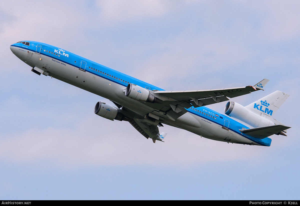 Aircraft Photo of PH-KCG | McDonnell Douglas MD-11 | KLM - Royal Dutch Airlines | AirHistory.net #54934