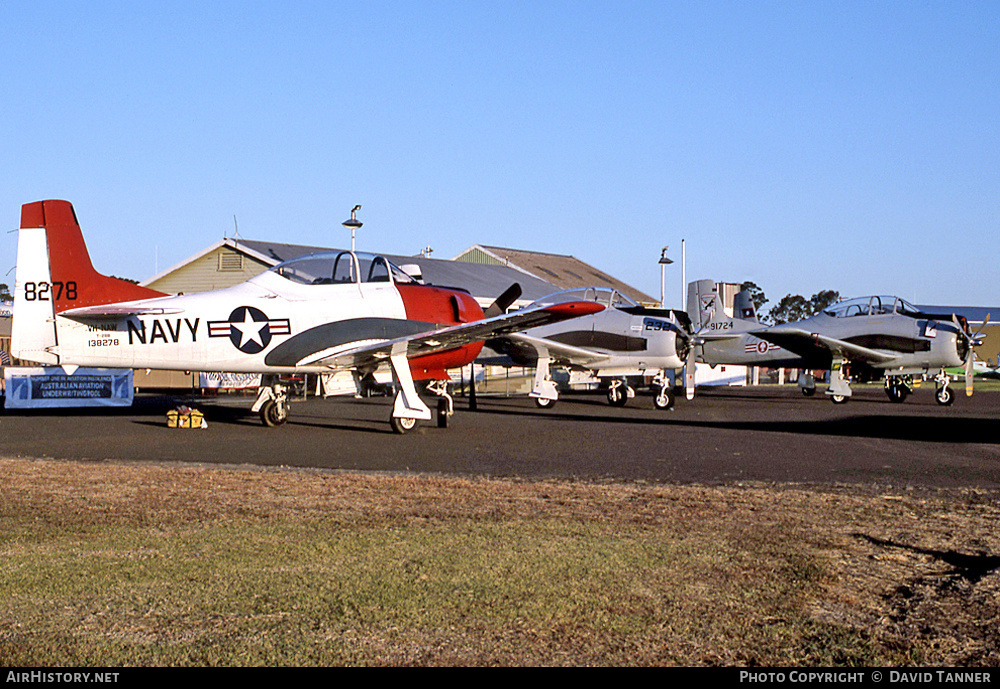 Aircraft Photo of VH-NAW / 138278 | North American T-28B Trojan | USA - Navy | AirHistory.net #54958