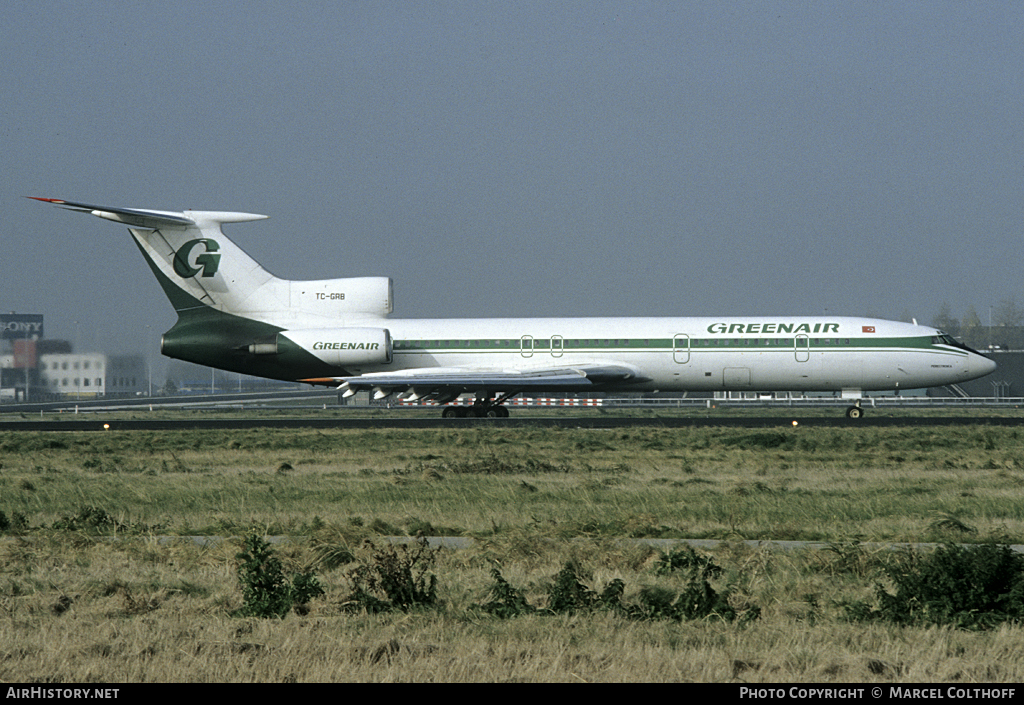 Aircraft Photo of TC-GRB | Tupolev Tu-154M | Greenair | AirHistory.net #54972