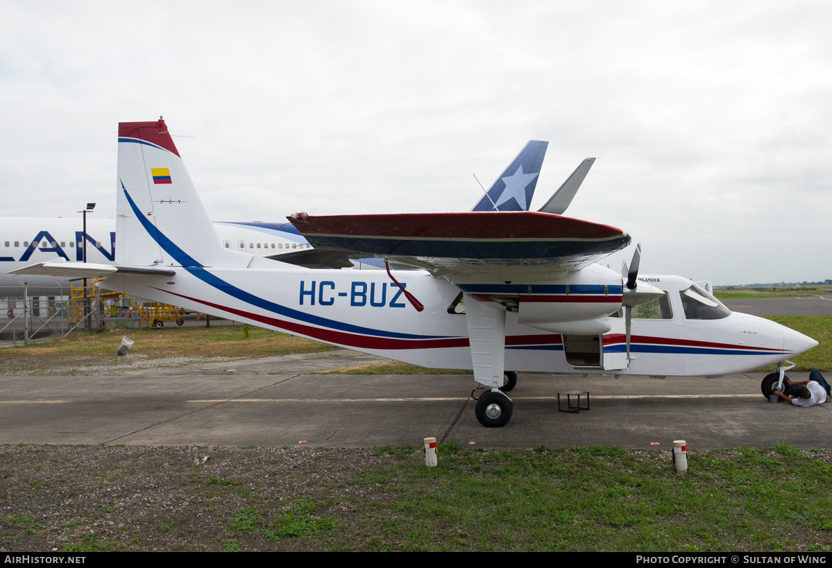 Aircraft Photo of HC-BUZ | Pilatus Britten-Norman BN-2B-26 Islander | AirHistory.net #54979