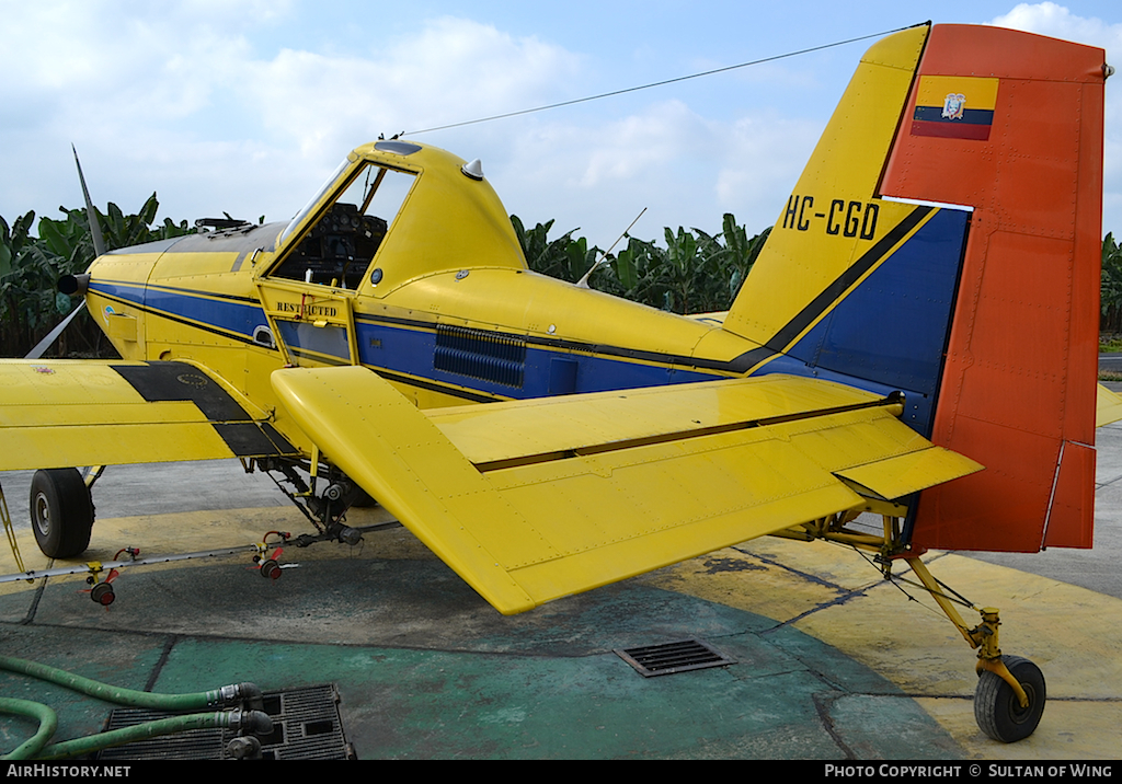 Aircraft Photo of HC-CGD | Air Tractor AT-402A | AIFA | AirHistory.net #54990