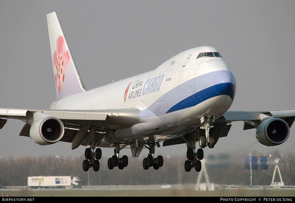 Aircraft Photo of B-18709 | Boeing 747-409F/SCD | China Airlines Cargo | AirHistory.net #54999